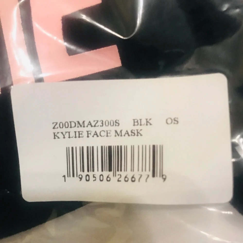 Kylie Skin Kylie Logo Fabric Face Mask One Size